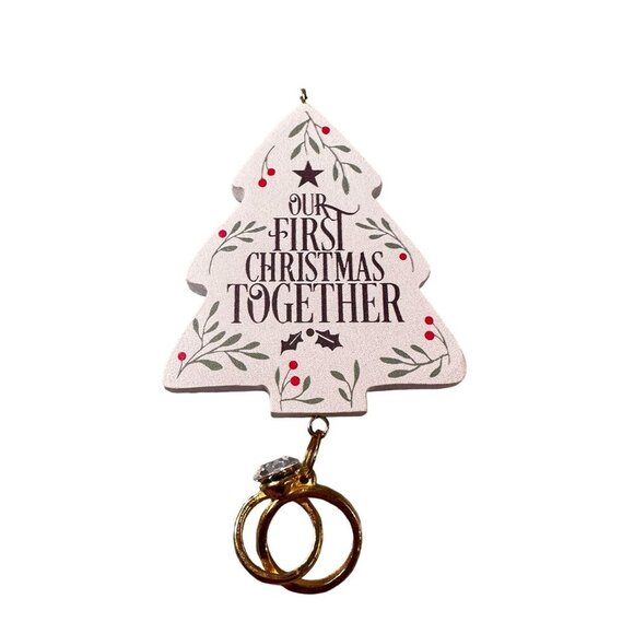 Christmas Shoppee Other - Christmas Shoppe Ornament Tree First Together Bride Groom Wedding Holiday